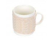 Landon Tyler Handcrafted Mug with Knitted Cover